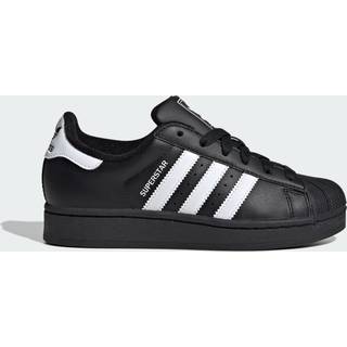 sko adidas Originals Superstar II til børn - Core Black / Cloud White / Core Black - 35 1/2