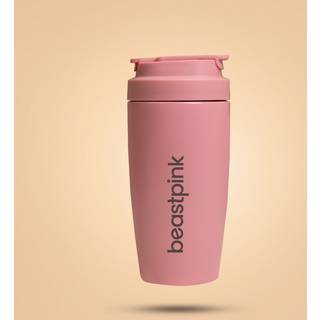 BeastPink Thermo Mug termokrus med sugerør farve Pink 500 ml - 500 ml