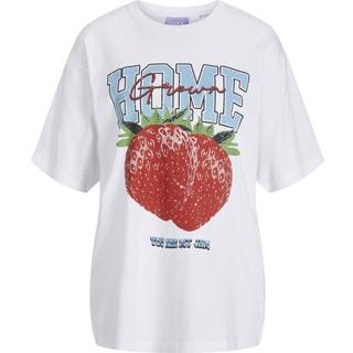 Millow Loose T-shirt, Bright White Home Grown, L