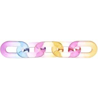 itoshii Kettenglieder glänzend - Blau/Pink/Orange