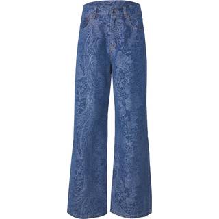 Co'couture Deancc Denim Wide Pant Bukser 31468 552-Denim Blue (MEDIUM)