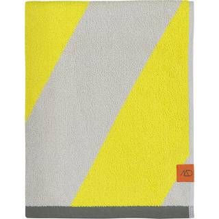 Mette Ditmer Diagonal håndklæde Yellow, 70x133 cm