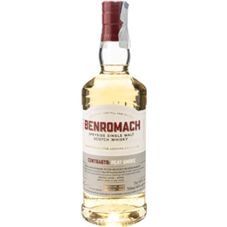 Benromach Contrasts PEAT SMOKE BOURBON CASK 2024 9YO SINGLE MALT WHISKY-46%