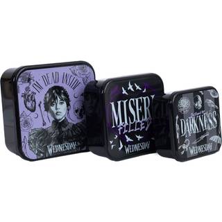 Wednesday Lunch Boxes 3 in 1 Snack Pots