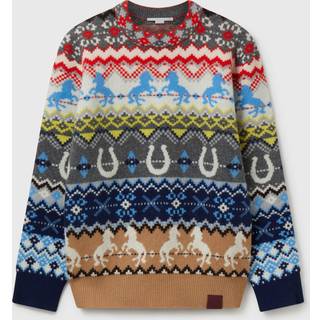 Stella McCartney Fair Isle intarsia wool sweater - multicoloured - M