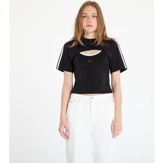Cutout Cali T-shirt - Black / White - XL