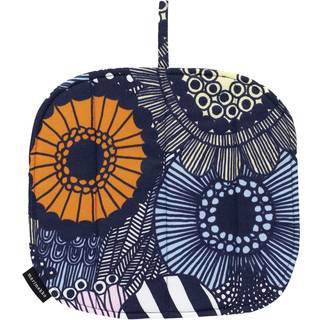 Marimekko Pieni Siirtolapuutarha tehætte White-yellow-orange-light blue