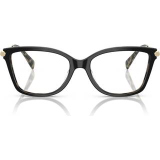 Michael Kors Kvinde MK4150U KINGSTON 3950 Optiske stel Acetat Sort Transparent Firkantet Normal