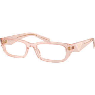 Prada Kvinde PR B05V 19Q1O1 Optiske stel Acetat Rosa Transparent Firkantet Normal