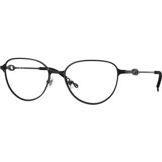 DIESEL Unisex DL5003 1002 Optiske stel Metal Sort Transparent Rund Normal