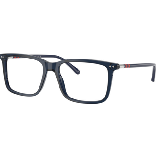 Polo Ralph Lauren Mand PH2287 5470 Optiske stel Acetat Blå Transparent Firkantet Normal