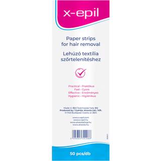 X-Epil - tekstilstrips til voksning (50 stk)