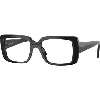 VOGUE EYEWEAR Kvinde VO5636U W44 Optiske stel Nylon Sort Transparent Firkantet Normal