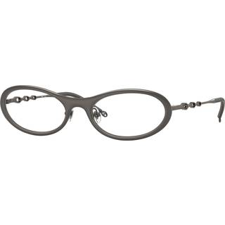 DIESEL Unisex DL5001 1009 Optiske stel Metal Grå Transparent Rund Normal