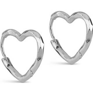 Enamel - Organic Heart Small i sølv med hjerte