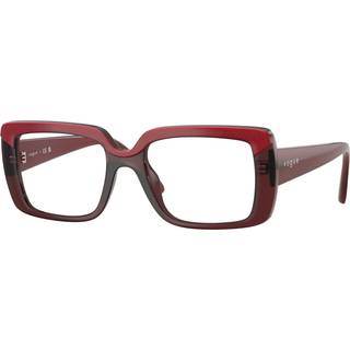 VOGUE EYEWEAR Kvinde VO5636U 3225 Optiske stel Nylon Rød Transparent Firkantet Normal