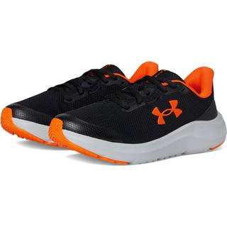 Under Armour Pursuit 4 Boys' Running Shoes Black / Anthracite / Ares Red 36