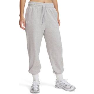 Under Armour Rival Terry Women's Joggers Mod Gray Light Heather / White XL