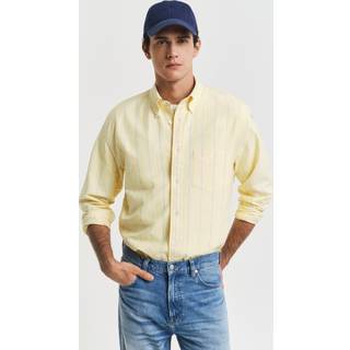 GANT Herre Relaxed fit Heritage Oxford-skjorte med striber (XXL)