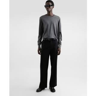 Dolce&Gabbana Logo silk sweater - grey - EU 48