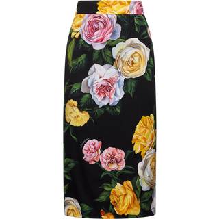 Dolce & Gabbana Rose and peony pattern Skirt