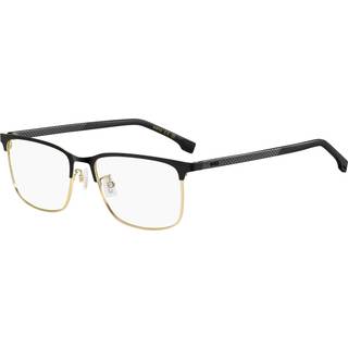 BOSS 1802/F Asian Fit I46 55 Briller Mænd Black - Black On Gold - 55mm