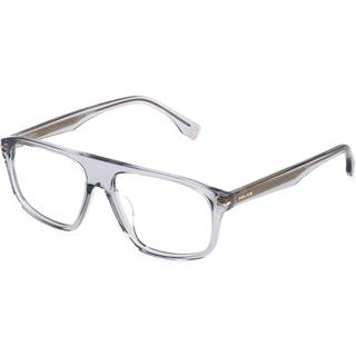 Police VPLQ65 CHAMP 12 04G0 55 Briller Mænd Krystalklar - Transparent Grey - 55mm