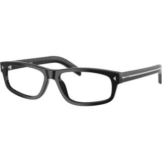 Prada PR B02VF Asian Fit 16K1O1 58 Briller Mænd Black - Black - 58mm