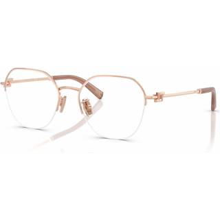 Tiffany Kvinde TF1167D 6105 Optiske stel Stål Guld Transparent Rund Normal
