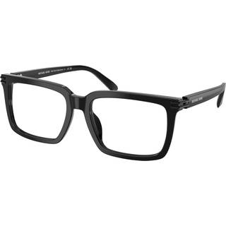 Michael Kors Mand MK4155U BAYSHORE 3005 Optiske stel Acetat Sort Transparent Firkantet Normal