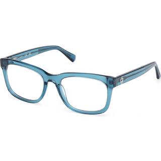 Guess Mand GU50251 087 Optiske stel Acetat Turkis Firkantet Normal