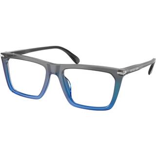 Michael Kors Mand MK4157U ECHO PARK 4011 Optiske stel Acetat Grå Transparent Firkantet Normal