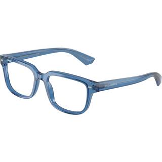 Dolce & Gabbana Mand DG3380 3398 Optiske stel Acetat Blå Transparent Firkantet Normal