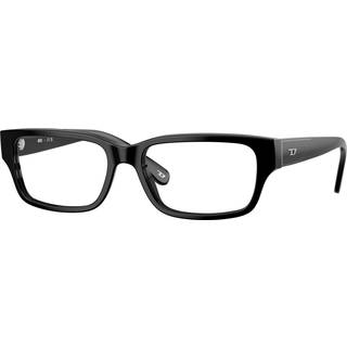 Diesel DL4002F Asian Fit 2001 56 Briller Mænd Black - Glossy Black - 56mm