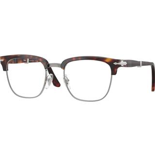 Persol Unisex PO3375V 24 Vista -rammer Acetat Skildpadde Transparent Firkantet Normal