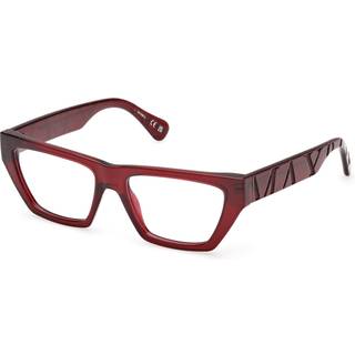 Max & Co. MO5185 066 52 Briller Kvinder Rød - Transparent Shiny Dark Red - 52mm