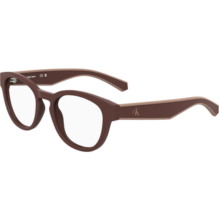 Calvin Klein Junior CKJ25303 605 Optiske stel Bio-injekt Bordeaux Rund Normal