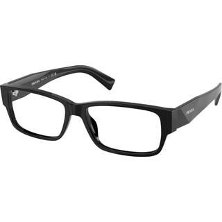 Prada PR B09V 16K1O1 57 Briller Mænd Black - Black - 57mm