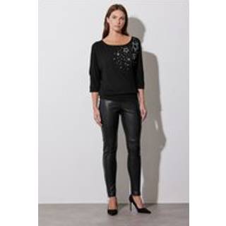Star by Julien MacDonald Star by Julien MacDonald Black Diamante Star Detail Top