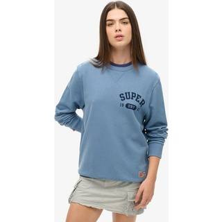 Superdry Oversized Athletic Sweatshirtmed tryk på 100% bomuldEU 38-40 (UK 10-12)