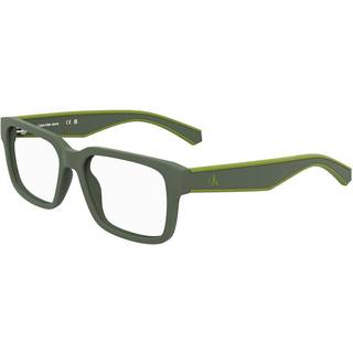 Calvin Klein Junior CKJ25302 309 Optiske stel Bio-injekt Grøn Firkantet Normal