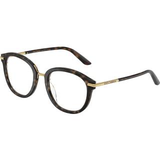 Dolce & Gabbana Kvinde DG3410 3217 Optiske stel Acetat Skildpadde Transparent Pantos Normal