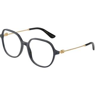 Dolce & Gabbana Kvinde DG3364 3441 Optiske stel Acetat Grå Transparent Sommerfugl Normal