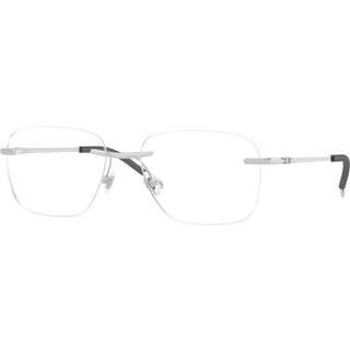 DIESEL Unisex DL5005 1016 Optiske stel Metal Sølv Transparent Pillow Normal