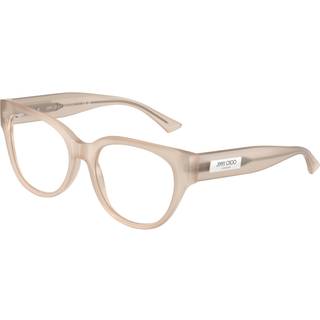 Jimmy Choo Kvinde JC3035 5025 Optiske stel Acetat Brun Transparent Pantos Normal