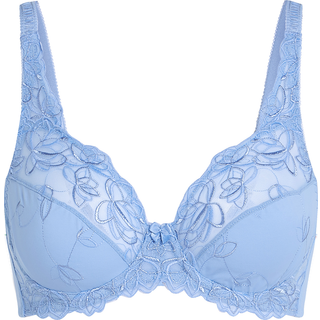 Hunkemöller Diva BH med bøjle, lyseblå, Størrelse: 85D, Dame
