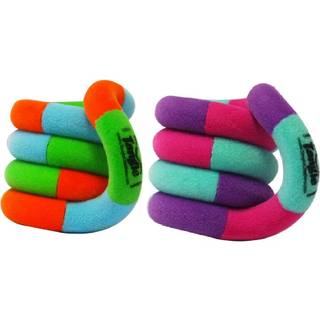 old Tangle Fuzzies - Pink/lilla/blå