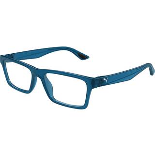 Puma PU0487O 004 56 Briller Mænd Blue - Blue - 56mm