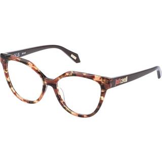 Just Cavalli VJC130 0748 53 Briller Kvinder Tortoiseshell - Dark Tortoise Spotted Orange - 53mm