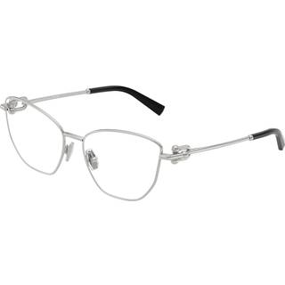 Tiffany Kvinde TF1166 6001 Vista -rammer Stål Sølv Transparent Cat Eye Normal